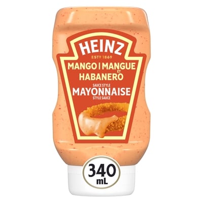 Heinz Mango Habanero Mayonnaise Style Sauce 340 ml, $1.47/100ml