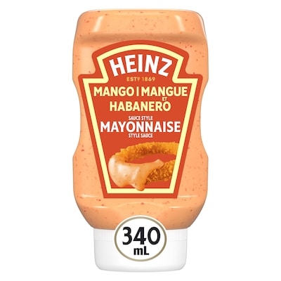 Heinz Mango Habanero Mayonnaise Style Sauce 340 ml, $1.03/100ml