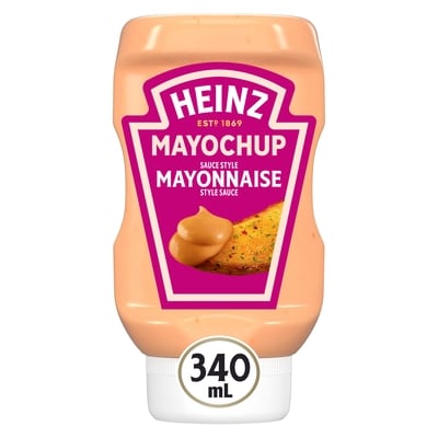 Heinz Sauce style mayonnaise mayochup, bouteille 340 ml, 1,47 $/100ml