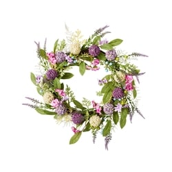 null Lavender Floral Spring Wreath 1 ea, $39.00/1ea