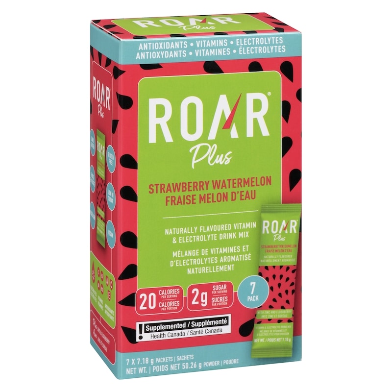 Naturally Flavoured Vitamin & Electrolyte Drink Mix Strawberry Watermelon Powder