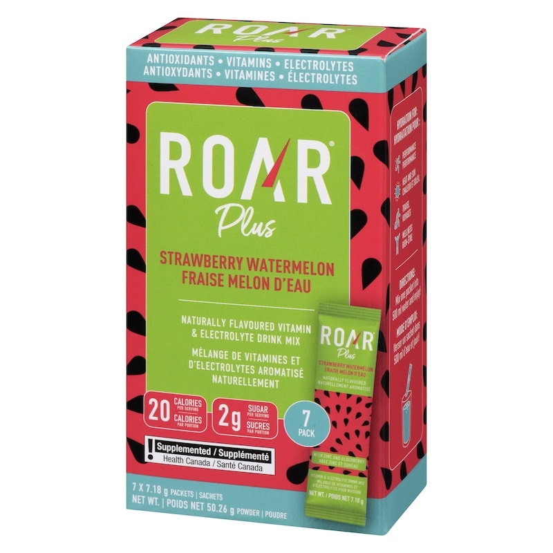 Naturally Flavoured Vitamin & Electrolyte Drink Mix Strawberry Watermelon Powder