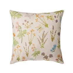 null Flower Embroidered Cushion 1 ea, $16.00/1ea