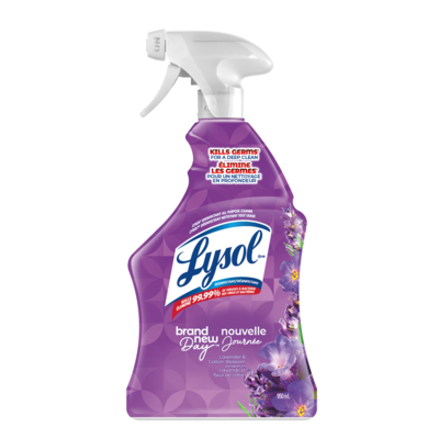 Lysol All Purpose Cleaner Trigger - Brand New Day™ Lavender & Cotton Blossom 950 ml, $0.79/100ml