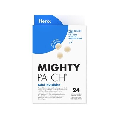 Hero Mighty PatchMC Mini Invisible+ 24 ea, 0,92 $/1ch