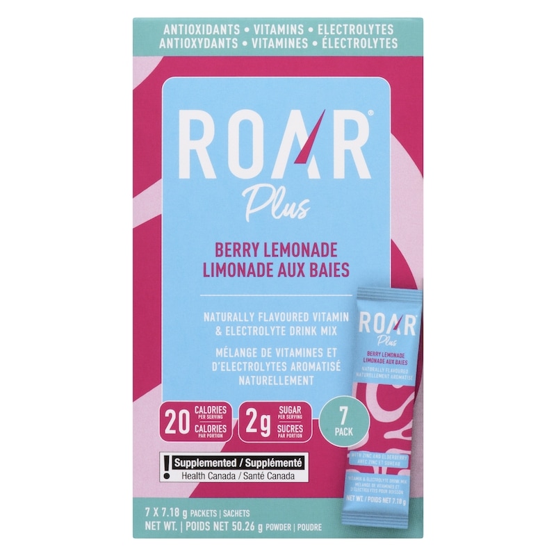 Naturally Flavoured Vitamin & Electrolyte Drink Mix Berry Lemonade Powder