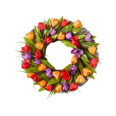 null Couronne de tulipes printanières 1 ea, 39,00 $/1ch
