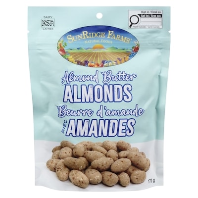 SunRidge Farms Almond Butter Almonds 170 g, $5.88/100g