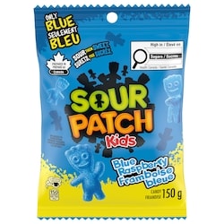 Sour Patch Kids, Blue Raspberry Candy