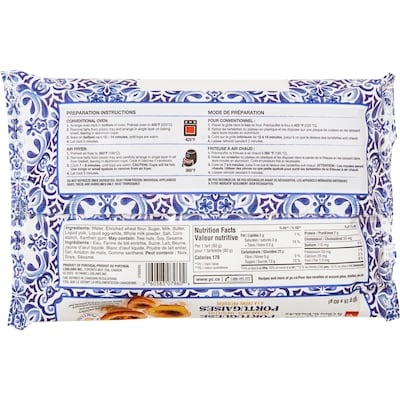 Tartelettes portugaises à la crème pâtissière