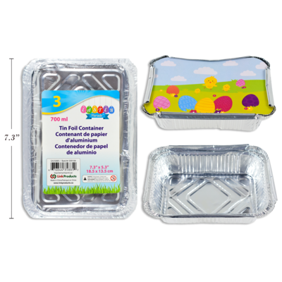 null Foil Container w/Printed Cover 1 ea, $3.00/1ea