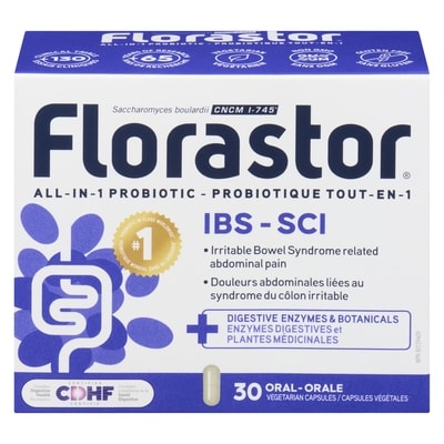 Florastor All-In-1 Probiotic Ibs 30 ea, $1.40/1ea