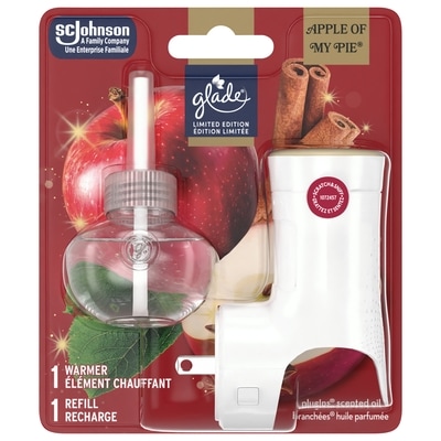 Glade Branchées huile parfumée Recharge un élément chauffant et une recharge, Apple of my Pie™ 1 ea, 11,00 $/1ch