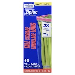 Ziploc Seal Top Tall Bags - 10 ea | Atlantic Superstore