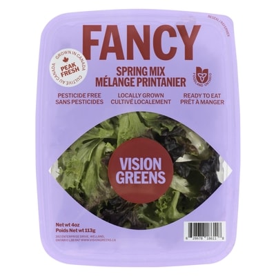 Vision Greens VisionGreens Fancy Spring Mix 113 g, $4.42/100g