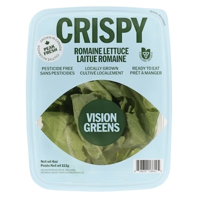 Vision Greens VisionGreens Crisp Romaine Lettuce 113 g, $3.53/100g