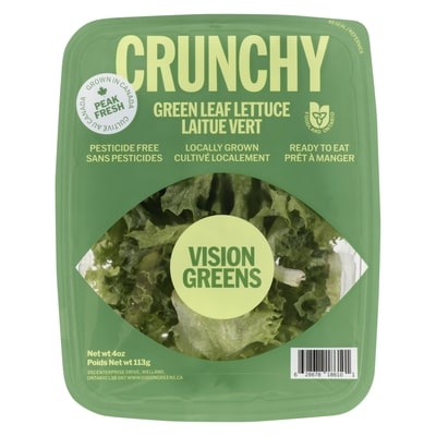 Vision Greens VisionGreens Crunchy Leaf Lettuce 113 g, $5.31/100g