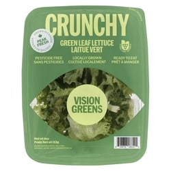 Vision Greens VisionGreens crunchy laitue verte 113 g, 5,31 $/100g