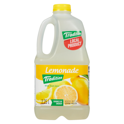 Tradition Lemonade 2.25 l, $0.27/100ml