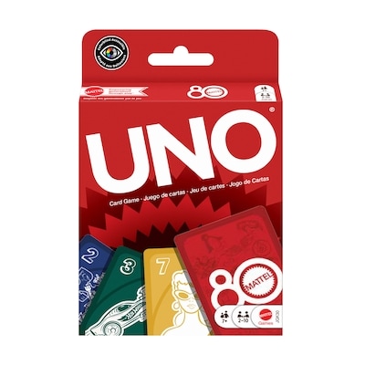 Mattel Games UNO Mattel 80th Ruby Red 1 ea, $8.00/1ea