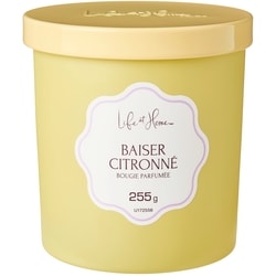 Life at Home Bougie parfumée Baiser citronné 1 ea, 10,00 $/1ch