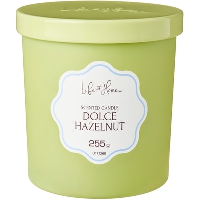 Life at Home Dolce Hazelnut Scented Candle 1 ea, $10.00/1ea