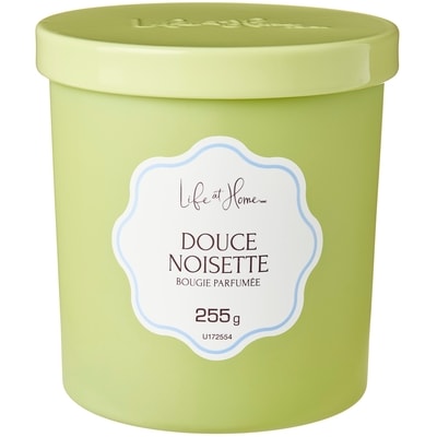 Life at Home Bougie parfumée Douce noisette 1 ea, 10,00 $/1ch