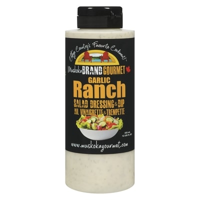 Muskoka Salad Dressing & Dip Garlic Ranch 355 ml, $1.97/100ml