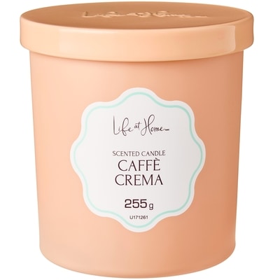 Life at Home Caffe Crema Scented Candle 1 ea, $10.00/1ea
