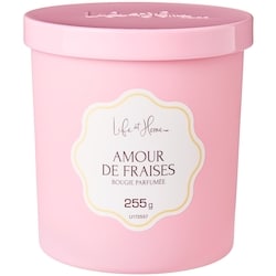 Life at Home Bougie parfumée Amour de fraises 1 ea, 10,00 $/1ch