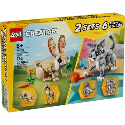 LEGO Creator Animal Lover’s Gift Set 66810 (733 Pieces) 1 ea, $55.00/1ea