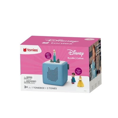 Disney Disney Princess Blue Toniebox Audio Player Bundle with Frozen, Encanto, and Beauty & The Beast 1 ea, $180.00/1ea