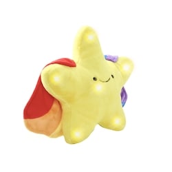 F.A.O Schwarz 9” Glow Brights Space Star Plush 3 ea, $6.25/1ea