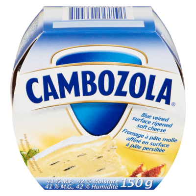 Cambozola Blue Veined Surface Ripened Soft Cheese 41 % M.F. 150 g, $5.33/100g