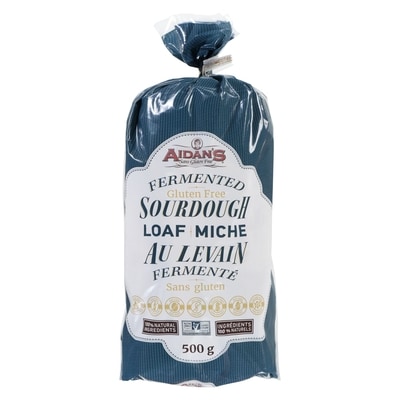 AIDANS GLUTEN FREE Fermented Sourdough Loaf 500 g, $2.80/100g