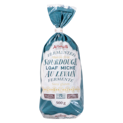 AIDANS GLUTEN FREE Miche au levain fermenté 500 g, 2,80 $/100g