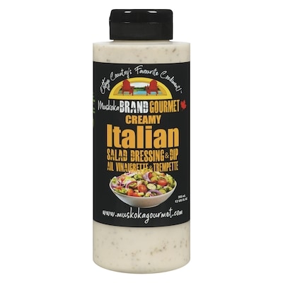 Muskoka Salad Dressing & Dip Creamy Italian 355 ml, $1.97/100ml