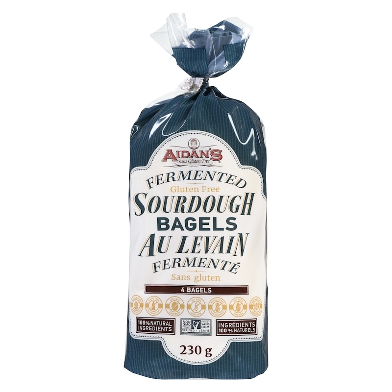 AIDANS GLUTEN FREE Fermented Sourdough Bagels - 230 g | Fortinos