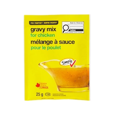 Sans Nom Mélange à sauce pour le poulet 25 g, 4,00 $/100g