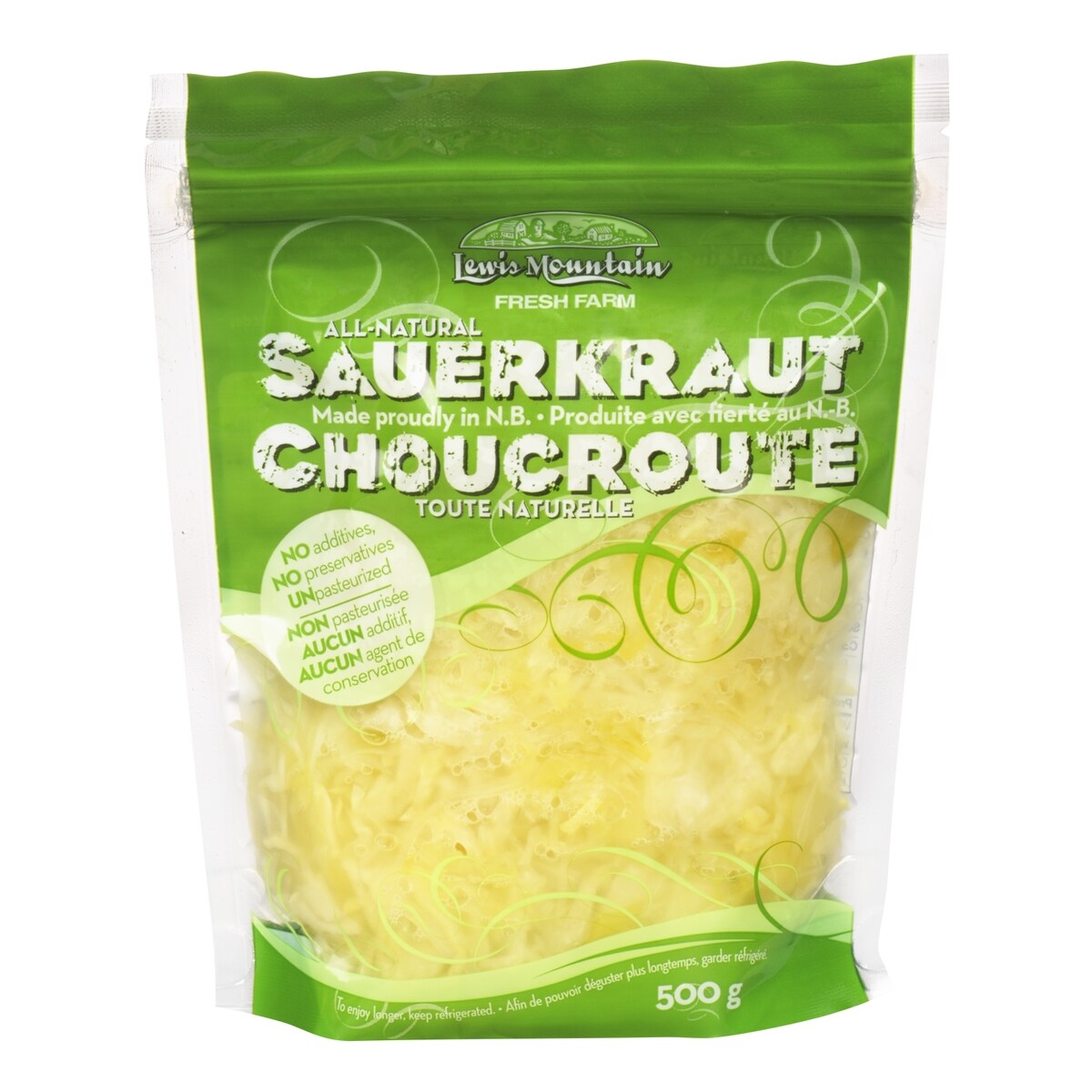 null Choucroute 500 g, 0,90 $/100g