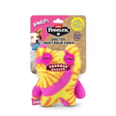 BONKERS Old Tooth Squeaky & Plush Dog Toy, Tie Dye for Playtime 1 ea, $12.99/1ea