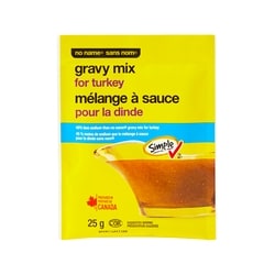 Sans Nom Mélange à sauce pour la dinde 25 g, 4,00 $/100g