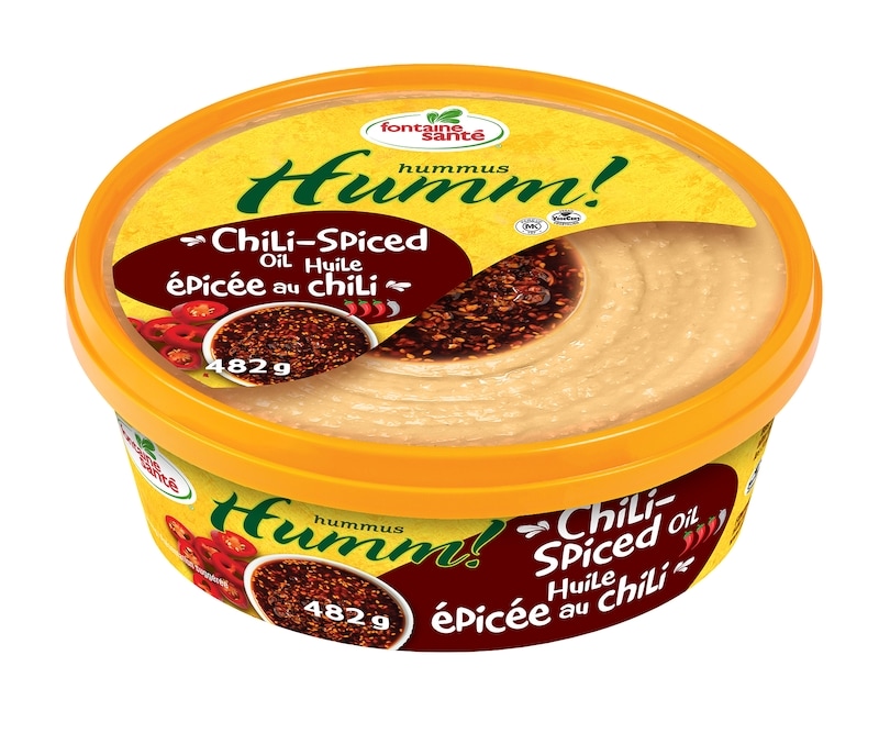 Spicy Chili Oil Hummus