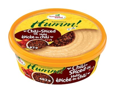 Fontaine Santé Hummus épicé à l'huile de chili 482 g, 1,56 $/100g