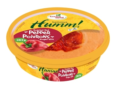 Fontaine Santé Hummus aux poivrons rouges grillés 283 g, 1,77 $/100g