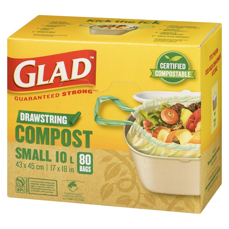 Bags Drawstring Compost Small 10 L