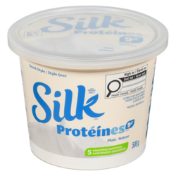 Silk Yogourt à base de plantes style grec base de noix de coco nature 500 g, 1,46 $/100g