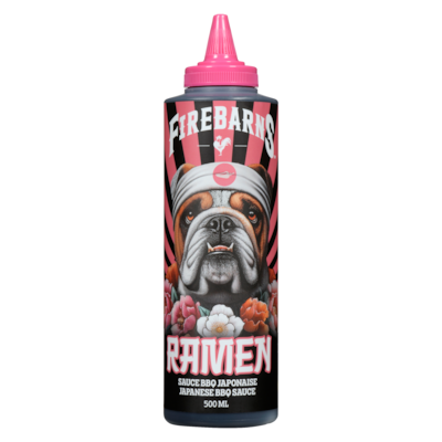 Fire Barns Sauce bbq japonaise ramen 500 ml, 3,00 $/100ml