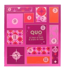 Quo Beauty 12 Days of Bath Advent Calendar 1 ea, $20.00/1ea