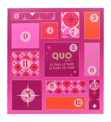 Quo Beauty 12 Days of Bath 1 ea, $20.00/1ea